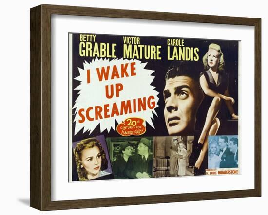 Hot Spot, 1941, "I Wake Up Screaming" Directed by H. Bruce "Lucky" Humberstone-null-Framed Giclee Print