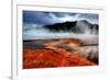 Hot Springs at Dawn-Howard Ruby-Framed Photographic Print