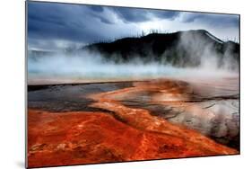 Hot Springs at Dawn-Howard Ruby-Mounted Photographic Print