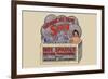 Hot Springs National Park, Arkansas - Americas Own Spa - Vintage Advertisement-Lantern Press-Framed Art Print