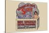 Hot Springs National Park, Arkansas - Americas Own Spa - Vintage Advertisement-Lantern Press-Stretched Canvas