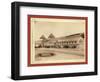 Hot Springs, S.D. Exterior View of Largest Plunge Bath House in U.S. on F.E. and M.V. R'Y-John C. H. Grabill-Framed Giclee Print