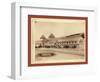 Hot Springs, S.D. Exterior View of Largest Plunge Bath House in U.S. on F.E. and M.V. R'Y-John C. H. Grabill-Framed Giclee Print