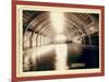 Hot Springs, S.D. Interior of Largest Plunge Bath in U.S. on F.E. and M.V. R'Y-John C. H. Grabill-Mounted Giclee Print