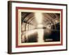 Hot Springs, S.D. Interior of Largest Plunge Bath in U.S. on F.E. and M.V. R'Y-John C. H. Grabill-Framed Giclee Print
