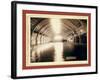 Hot Springs, S.D. Interior of Largest Plunge Bath in U.S. on F.E. and M.V. R'Y-John C. H. Grabill-Framed Giclee Print