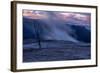 Hot Springs Sunset, Mammoth Hot Springs, Yellowstone, Wyoming-Vincent James-Framed Photographic Print