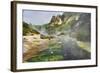 Hot Springs, Waimangu Volcanic Valley, Rotorua, Bay of Plenty, North Island, New Zealand-Rainer Mirau-Framed Photographic Print