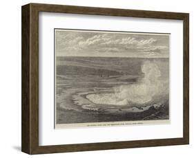 Hot Sulphur Spring Near the Yellowstone River, Montana, North America-null-Framed Giclee Print