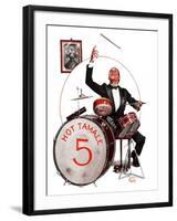 "Hot Tamale Five,"August 22, 1925-Alan Foster-Framed Giclee Print