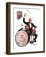 "Hot Tamale Five,"August 22, 1925-Alan Foster-Framed Giclee Print