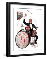 "Hot Tamale Five,"August 22, 1925-Alan Foster-Framed Giclee Print