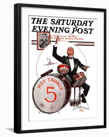 "Hot Tamale Five," Saturday Evening Post Cover, August 22, 1925-Alan Foster-Framed Giclee Print