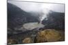 Hot Volcanic Steam Rising into Monsoon Clouds from Kawah Ratu (Queen's Crater) of Mount Tangkuban-Annie Owen-Mounted Photographic Print