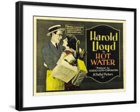 Hot Water [1924], Directed by Fred Newmeyer.-null-Framed Premium Giclee Print