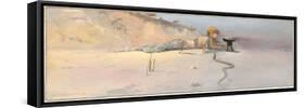 Hot Wind, 1889-Charles Conder-Framed Stretched Canvas