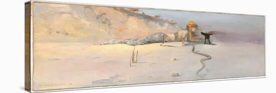 Hot Wind, 1889-Charles Conder-Stretched Canvas