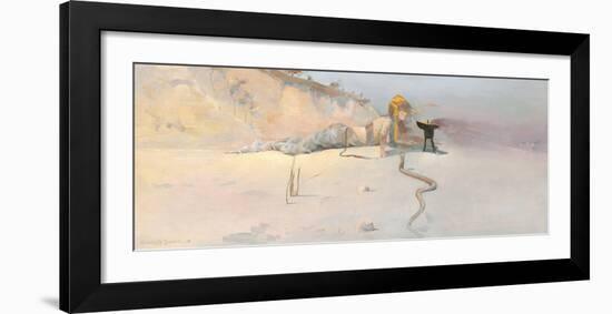 Hot Wind-Charles Conder-Framed Premium Giclee Print