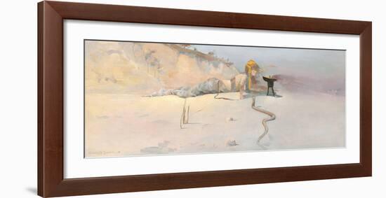 Hot Wind-Charles Conder-Framed Premium Giclee Print