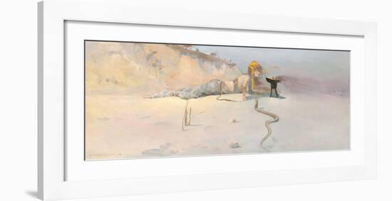 Hot Wind-Charles Conder-Framed Premium Giclee Print