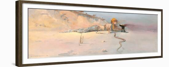 Hot Wind-Charles Conder-Framed Premium Giclee Print