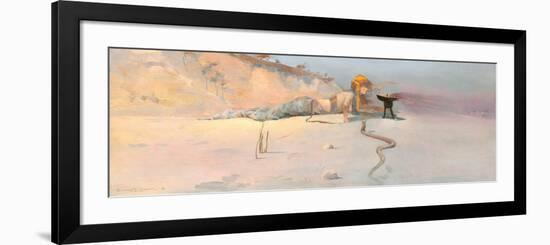 Hot Wind-Charles Conder-Framed Premium Giclee Print