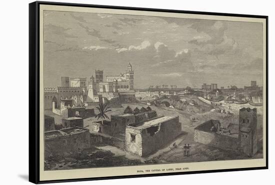 Hota, the Capital of Lahej, Near Aden-null-Framed Stretched Canvas