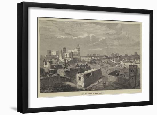 Hota, the Capital of Lahej, Near Aden-null-Framed Giclee Print