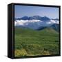 Hotaka mountain range, Nagano Prefecture, Japan-null-Framed Stretched Canvas