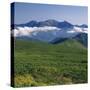 Hotaka mountain range, Nagano Prefecture, Japan-null-Stretched Canvas