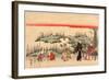 Hotaru Gari-Katsukawa Shunsen-Framed Giclee Print