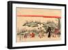 Hotaru Gari-Katsukawa Shunsen-Framed Giclee Print