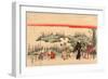 Hotaru Gari-Katsukawa Shunsen-Framed Giclee Print