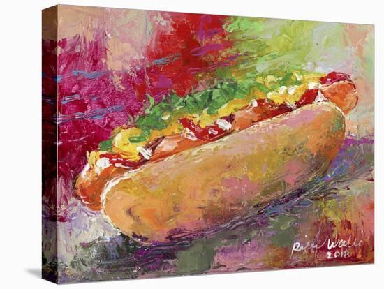Hotdog-Richard Wallich-Stretched Canvas