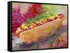 Hotdog-Richard Wallich-Framed Stretched Canvas