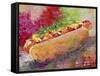 Hotdog-Richard Wallich-Framed Stretched Canvas