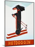 Hotdoggin-Stephen Huneck-Mounted Giclee Print