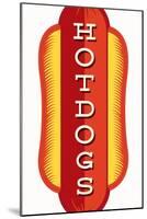 Hotdogs-JJ Brando-Mounted Art Print