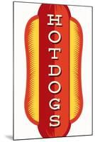 Hotdogs-JJ Brando-Mounted Art Print