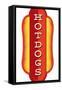 Hotdogs-JJ Brando-Framed Stretched Canvas