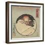 Hotei God, C. 1830-1844-Utagawa Kunisada-Framed Giclee Print