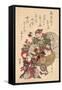 Hotei with Bag of Toys-null-Framed Stretched Canvas