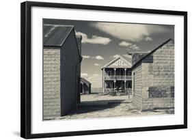 Hotel, 1880 Town, Pioneer Village, Stamford, South Dakota, USA-Walter Bibikow-Framed Photographic Print