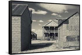 Hotel, 1880 Town, Pioneer Village, Stamford, South Dakota, USA-Walter Bibikow-Framed Stretched Canvas