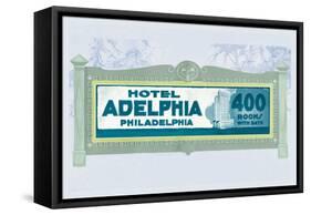 Hotel Adelphia, Philadelphia-null-Framed Stretched Canvas