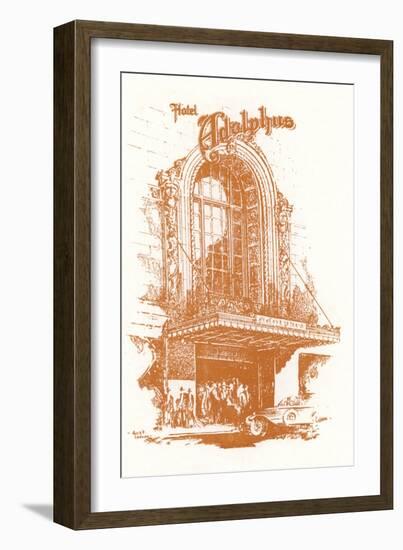 Hotel Adolphus, Dallas-null-Framed Art Print