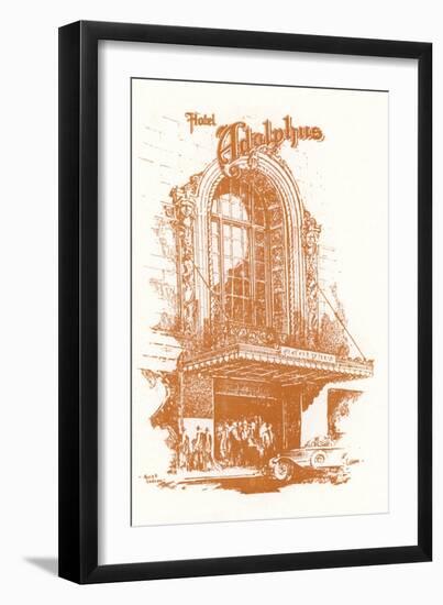 Hotel Adolphus, Dallas-null-Framed Art Print