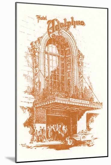 Hotel Adolphus, Dallas-null-Mounted Art Print