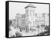 Hotel Alcazar and Annex, St. Augustine, Fla.-null-Framed Stretched Canvas