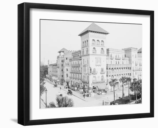 Hotel Alcazar and Annex, St. Augustine, Fla.-null-Framed Photo